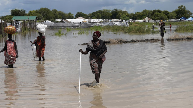 وزيرة البيئة بجنوب السودان.. 60 % من المواطنين مهددون بانعدام الغذاء و10 ولايات تعانى الفيضانات