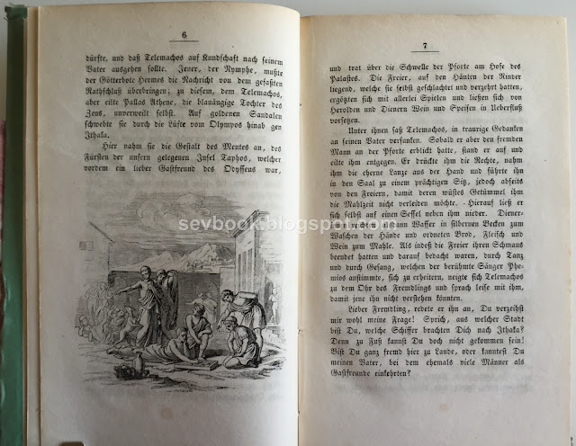 Dr. Ernst Kapp, Die Heimfahrt des Odysseus. Für die Jugend erzählt. Mit 24 Holzschnitten gezeichnet von W. Schurig, ausgeführt von H. Bürckner