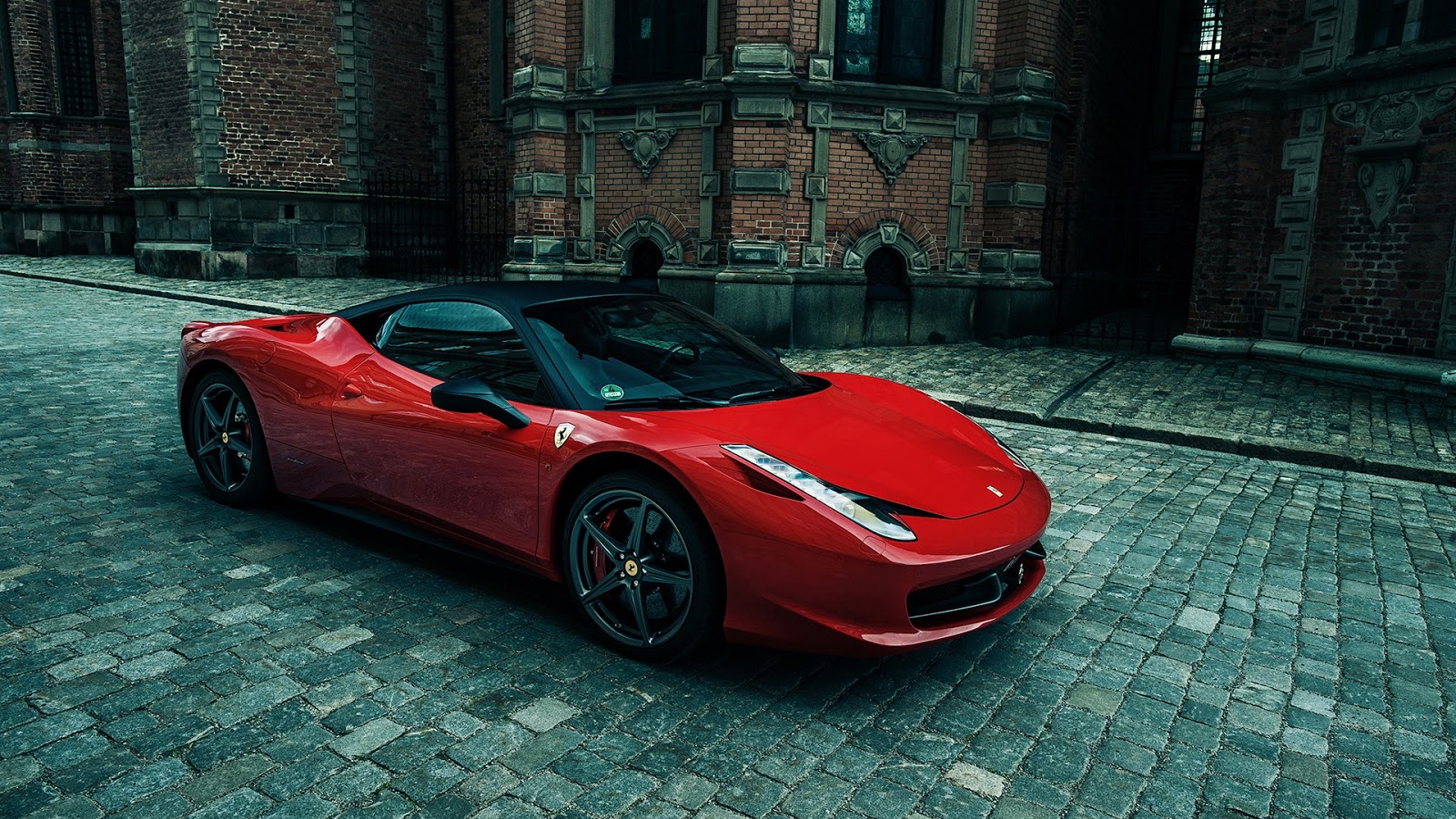 ferrari 458 italia wallpaper black | World of Cars