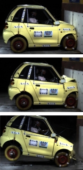 2008 G-Wiz crash test