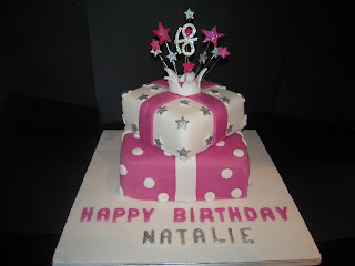 Pictures Celebrations on Eileen Atkinson S Celebration Cakes  18th Stacked Present Birthday