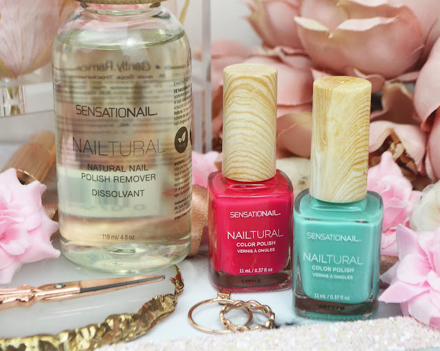 SensatioNail's Nailtural Colour Polishes & Natural Remover Review, Lovelaughslipstick Blog