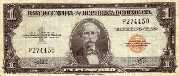 Billete RD$1