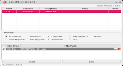 Firmware LG K520DY Indonesia