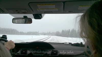 mesmerizing view menuju Kuusamo