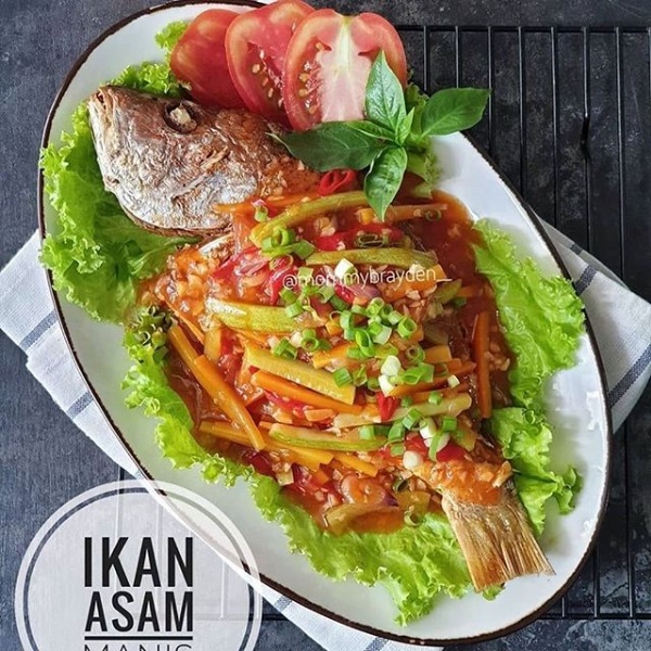 Resep Enak Ikan Asam Manis⁣