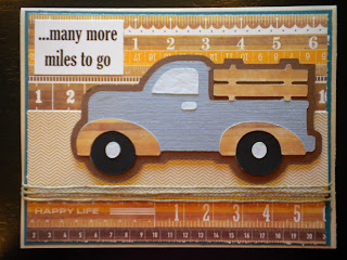 Cricut, Just Because Cards, Old Timer Truck