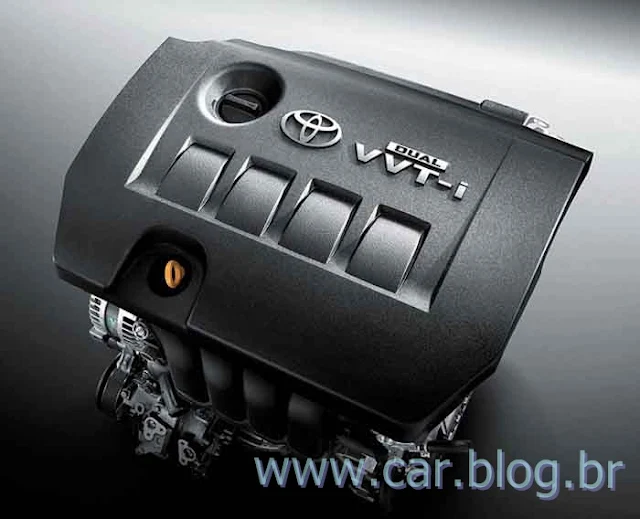 Motor 1.8 Dual VVT-i, Novo Corolla GLi 2012 1.8 Dual VVT-i