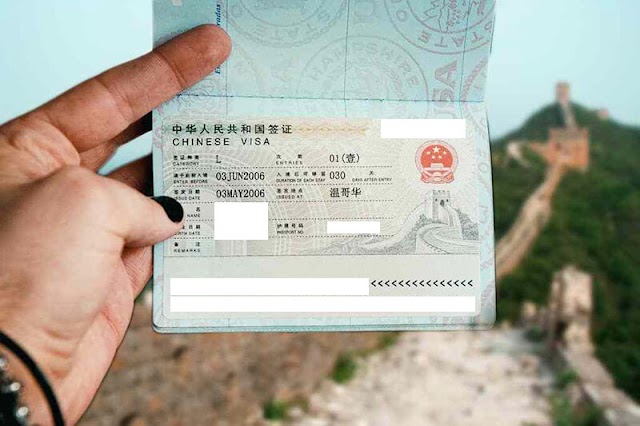 Lệ phí xin visa Trung Quốc