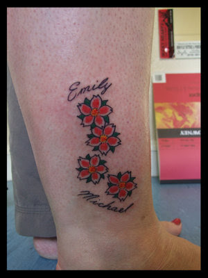 Cool Calf Japanese Tattoos With Image Cherry Blossom Tattoo Designs 