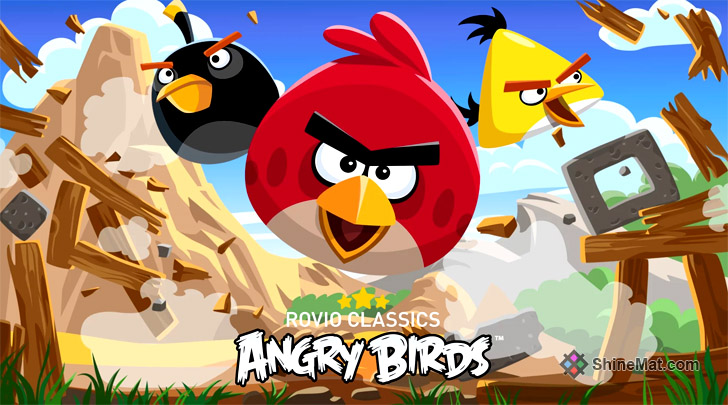 Angry Bird Game HD Wallpaper