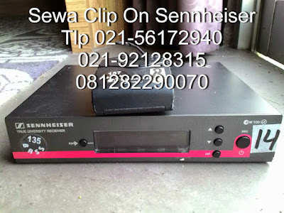 clip on Sennheiser G3 Rental Headset Shure | Sewa Clip On | Jasa Penyewaan Microphone Wireless Murah Jakarta