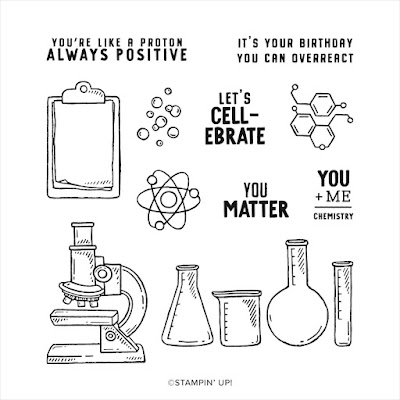 It's a science stampin up easy simple fun birthday card