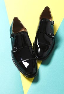 A Pair of Black Leather Shoes