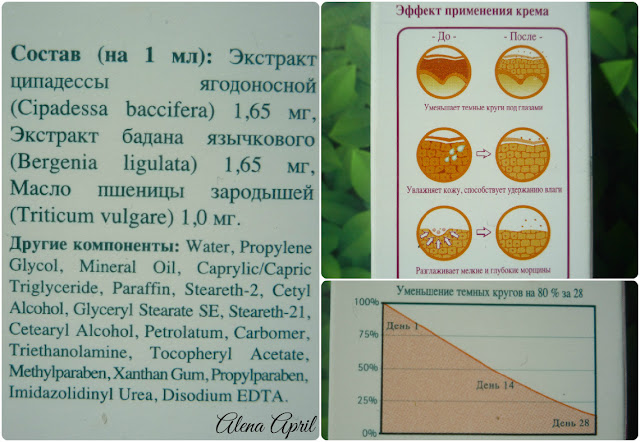 Крем для кожи вокруг глаз Himalaya Herbals Under Eye Cream