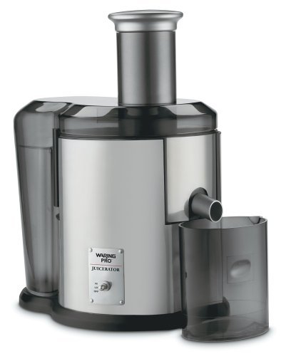 Waring JEX450 Pulp-Eject Juice Extractor, Brushed Stainless