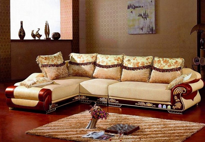 4 Model Sofa  Ruang Tamu Bentuk  L  Minimalis  