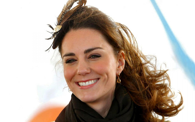 Kate Middleton Happy