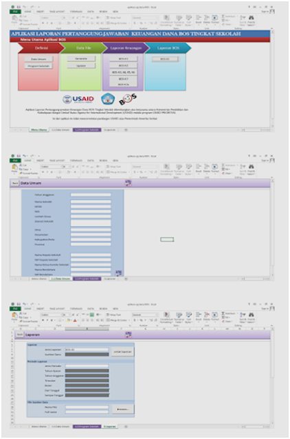 Aplikasi pengolahan Dana BOS 2017 Format Excel Terbaru - Galeri Guru