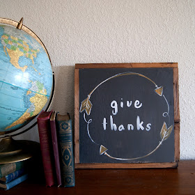 Averie Lane Boutique - Arrow Wreath - Give Thanks  - reclaimed wood, vintage books, mason jar