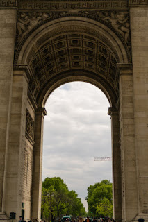 arco do triunfo paris frança