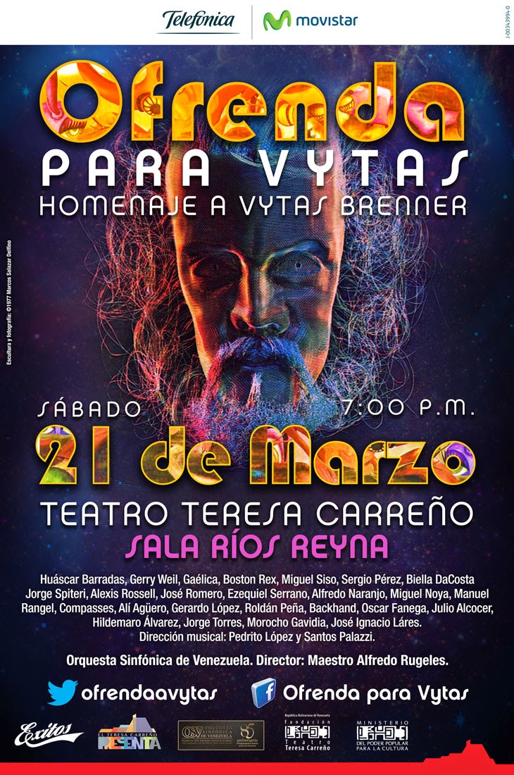 Caracas celebra a Vytas Brenner en el Teresa Carreño