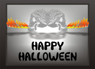 Flaming Halloween Wallpapers