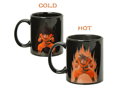 Goku And Vegeta Dragon Ball Z Color Changing Heat Reactive Coffee Mug
