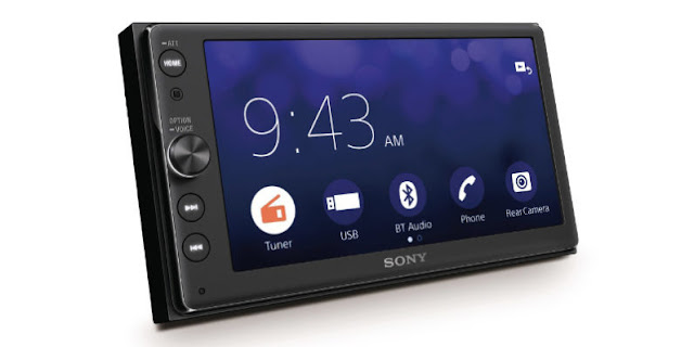 Sony launches car audio system supports Android auto and Carplay