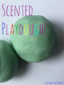 Scented playdough