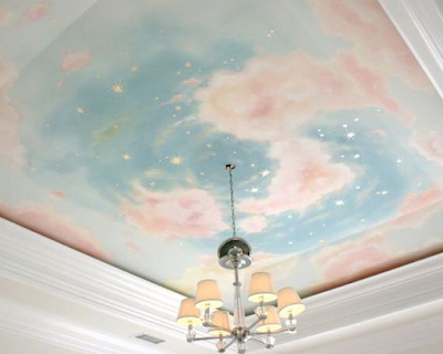 plafon GRC bernuansa keindahan langit