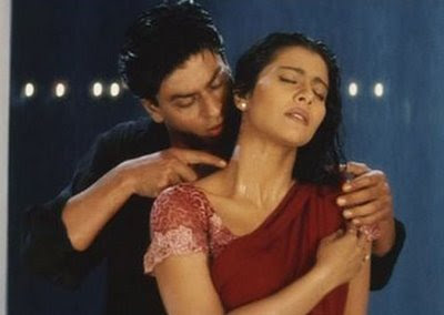 Kajol+in+hot+wet+sari