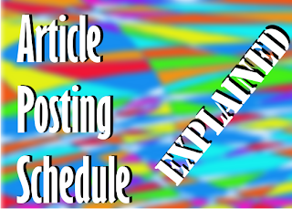 Article Posting Schedule Explained front