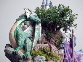 Green craft - Merlin and the green dragon