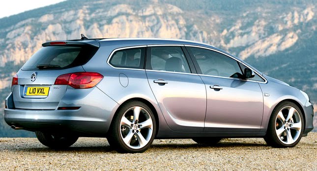 allnew Opel or Vauxhall in the UK Astra Sports Tourer and it has been