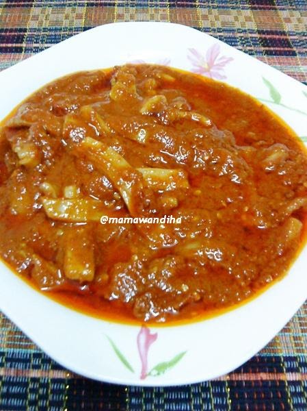 Dari Dapur MaDiHaA: Sambal Tumis Sotong Kembang