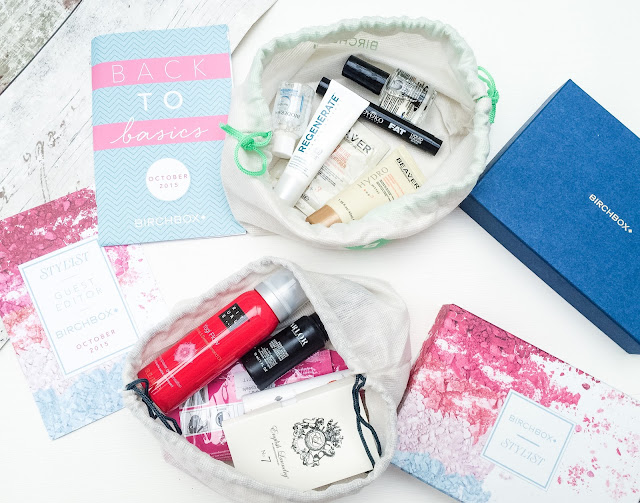 Birchbox October 2015, Birchbox UK October 2015, Stylist Magazine, Beauty box,