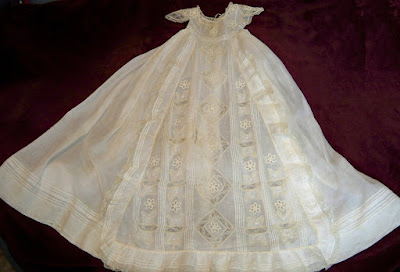 Christing Outfits on Smocking By Janet  Vintage Christening Gown