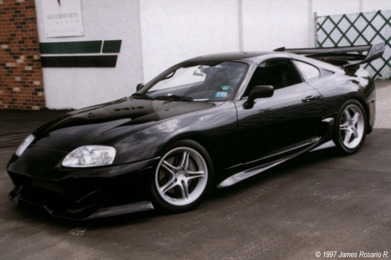 Toyota Supra Black