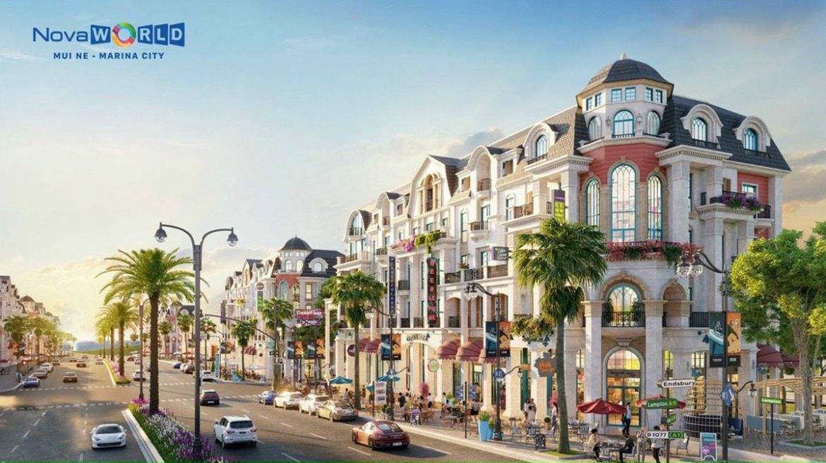 Mở bán dự án NovaWorld Mũi Né Marina City Phan Thiết Bình Thuận - biệt thự liền kề shophouse