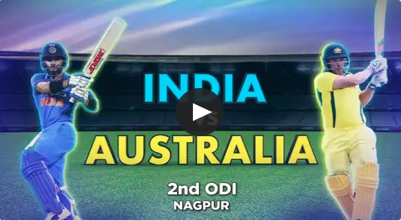 Ind Vs Aus 2nd ODI Live Streaming