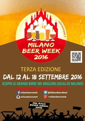 Milano Beer Week dal 12 al 18 settembre Milano 2016