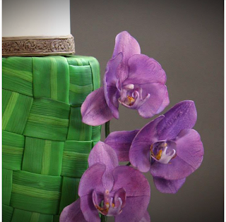 Orchidées et Bois Sculpté - Oana Butto de Cakes by Oana