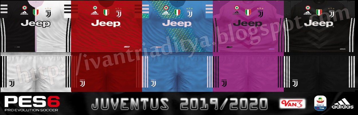 Number 9 Kit Juventus 2019 2020 By Van3 Pes 6