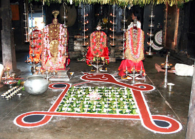 Nagaraja Drawn for Ayilyam Festival at mannarasala