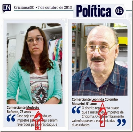 DN legenda trocada
