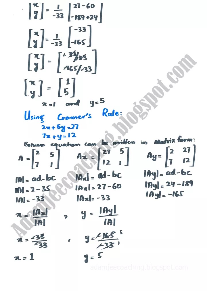 matrices-and-determinants-review-exercise-19-mathematics-10th