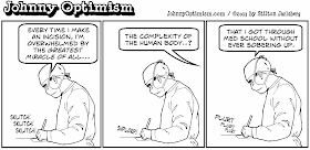 johnny optimism, johnnyoptimism, stilton jarlsberg, medical, humor, doctor, sick, jokes, wheelchair, boy and his dog, surgeon, miracle
