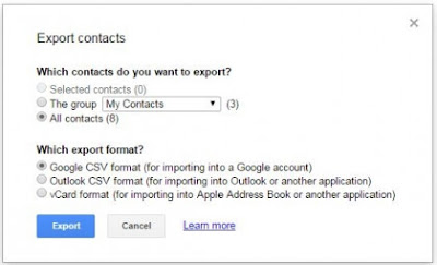 How To Get Printable List of All Your Google Contacts