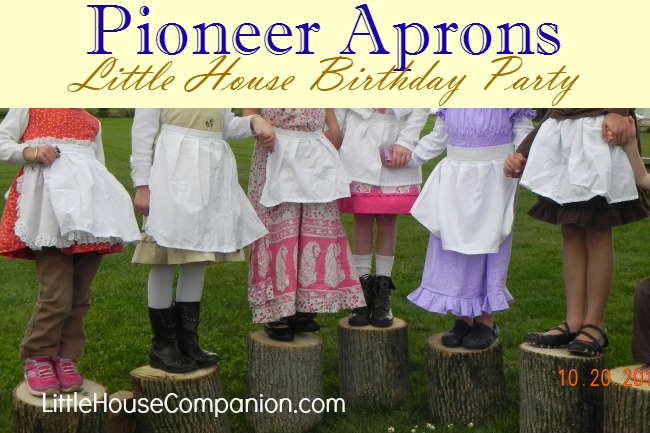 Little House Companion DIY Pioneer Dress, and Apron